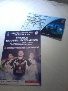 Rugby Ticket